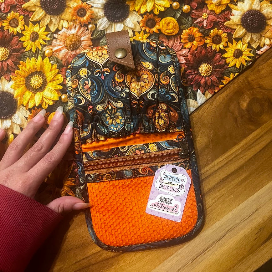 Boho Pocket Organizer Pouch