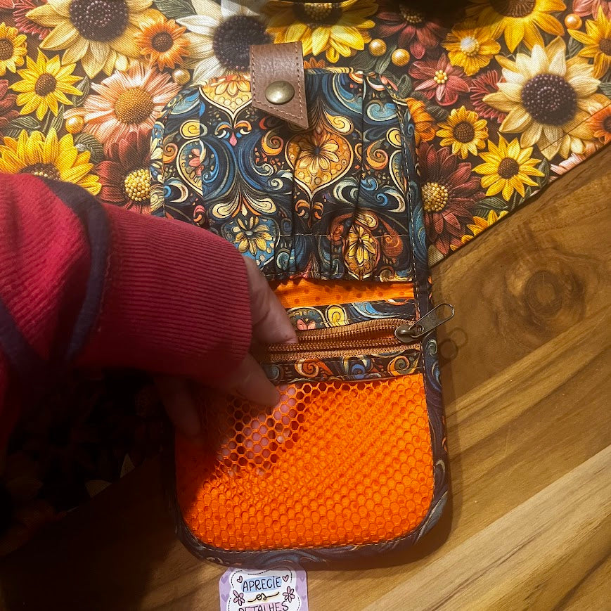Boho Pocket Organizer Pouch